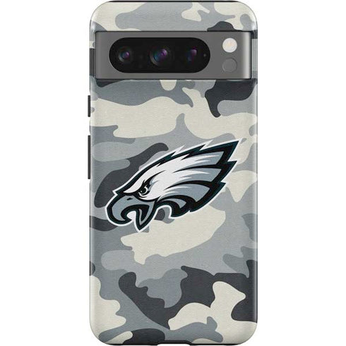 NFL Philadelphia Eagles Camo Google Pixel 8 Pro Impact Case